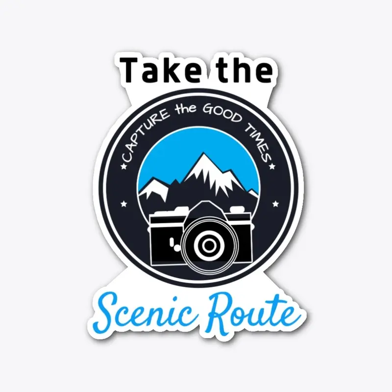 Take the Scenic Route Camera Tees & More