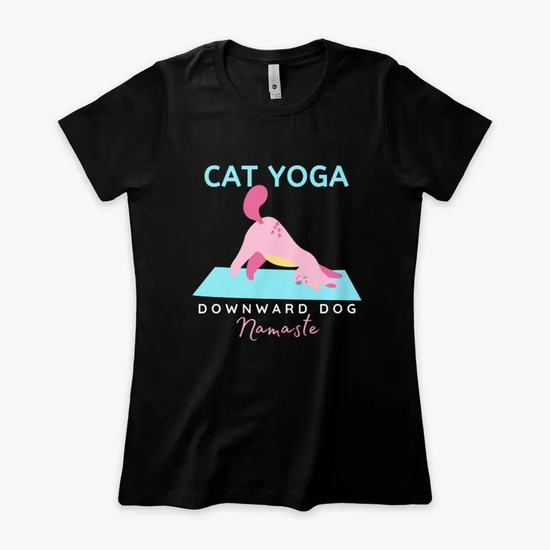 CAT YOGA - Downward Dog Tees & More