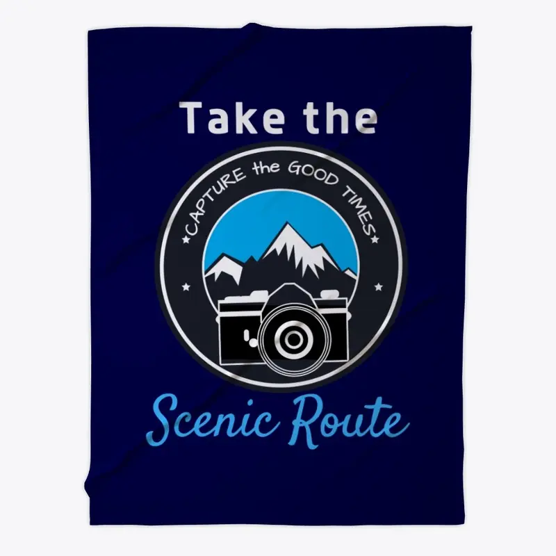 Take the Scenic Route Camera Tees & More